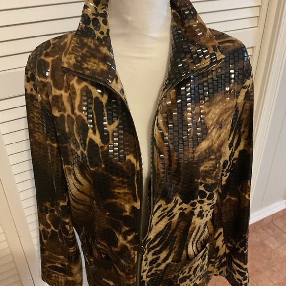 Ruby Rd. Brown jacket - Picture 2 of 4